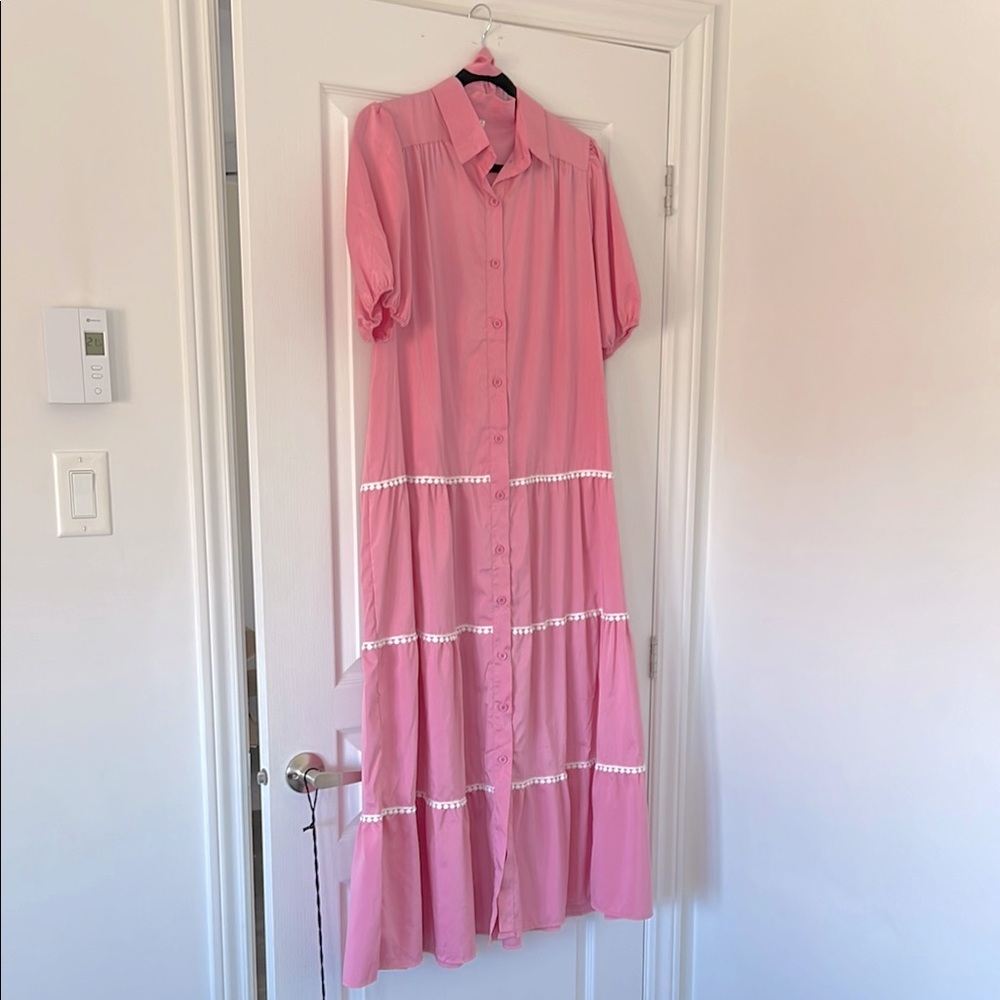 Pink Maxi Dress